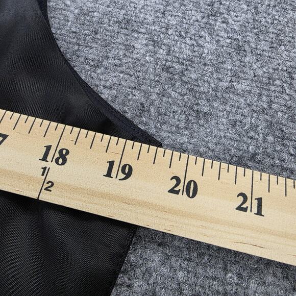 J Crew Vest Mens Small Gray Charcoal Loro Piana Super 120s Wool Dress Waistcoat - Picture 6 of 16